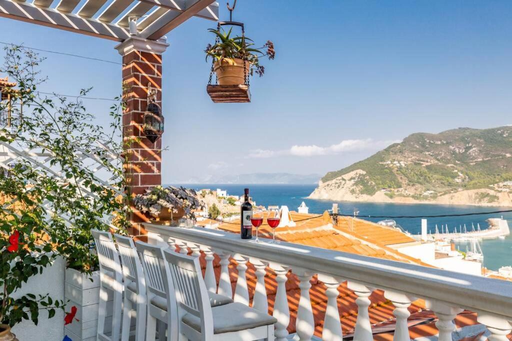Blue Heaven Villa , Skopelos Chora Greece Panormos  المظهر الخارجي الصورة