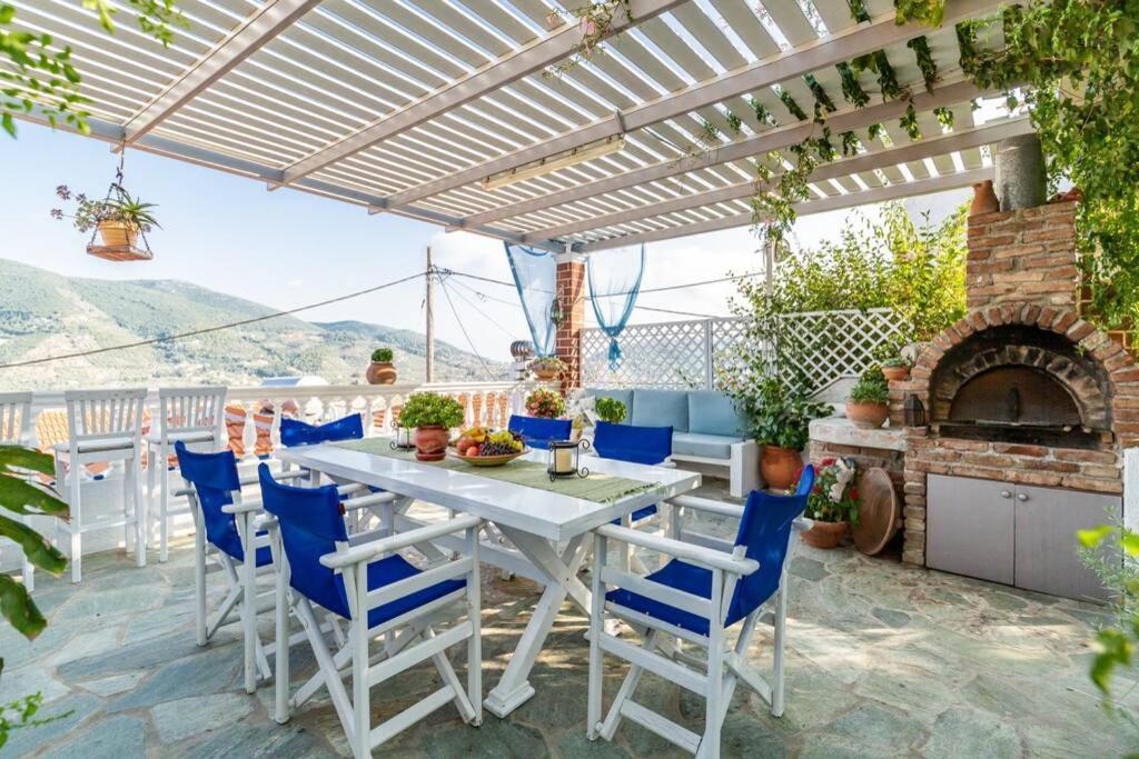Blue Heaven Villa , Skopelos Chora Greece Panormos  المظهر الخارجي الصورة